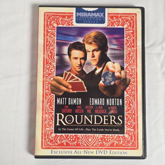 Rounders (1998, Miramax Collector’s Series DVD) - Picture 1 of 3